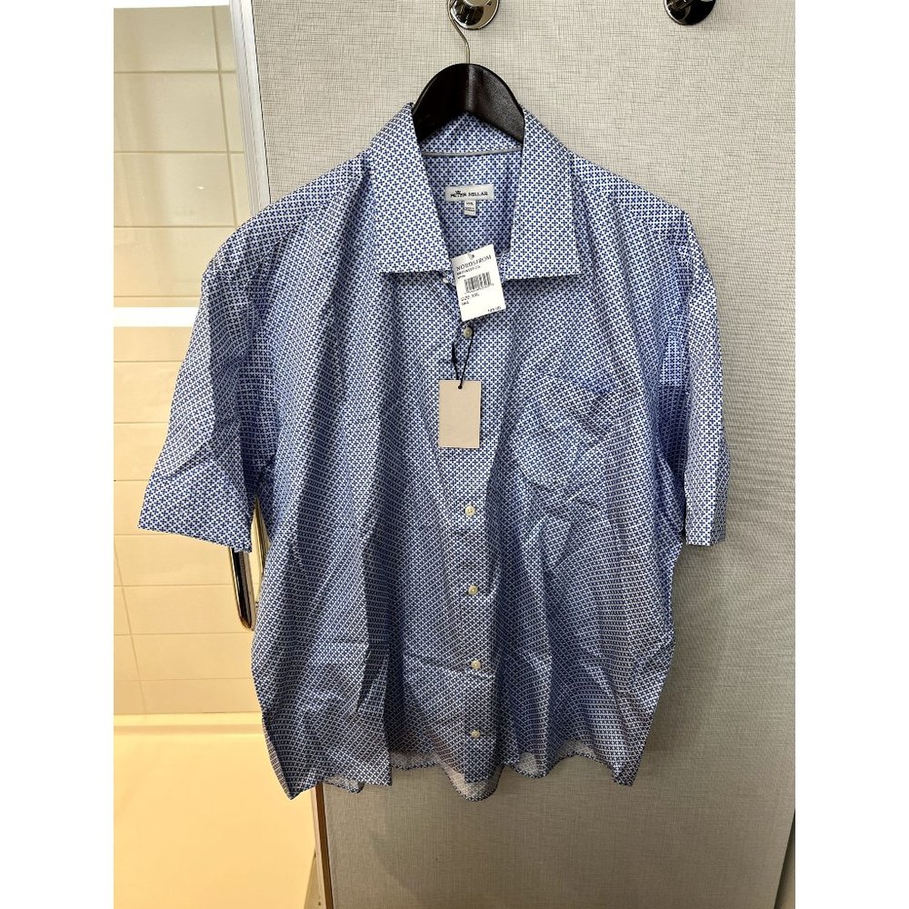 Peter Millar‎ Short Sleeve Button Up Shirt - Size XXL - NWT